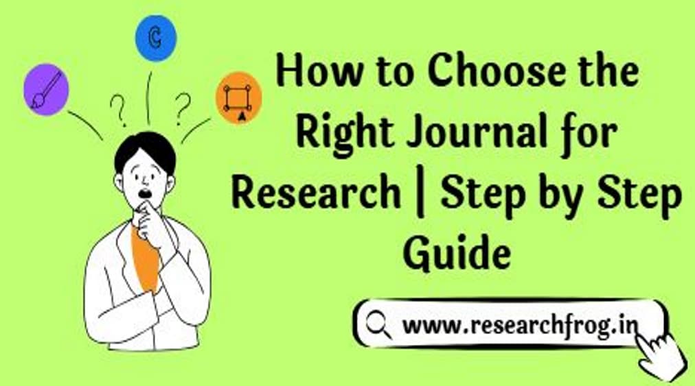 How to choose the right journal for your research